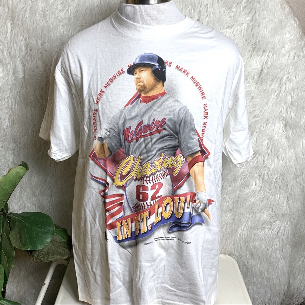 Mark McGwire St. Louis baseball Tee. Vintage